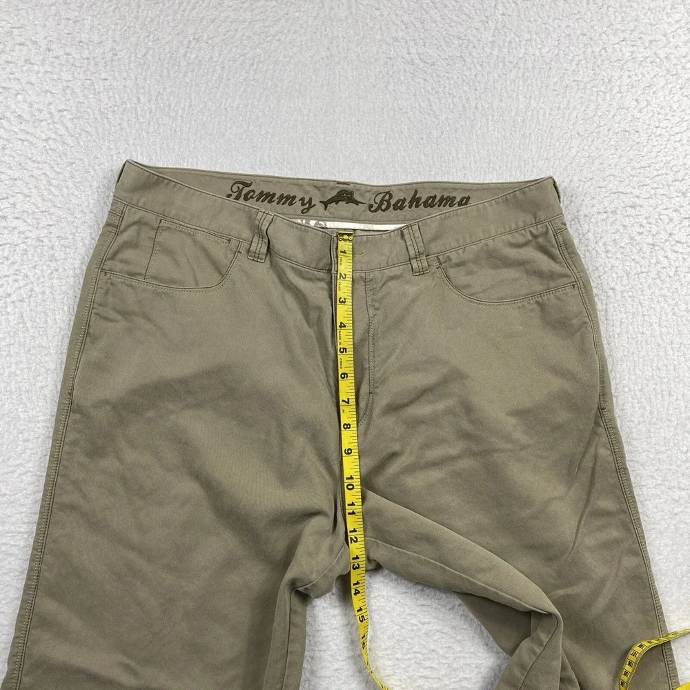 Tommy Bahama Pants Mens 38 Beige Travel Resort Beach Work Slacks‎ Trousers Work